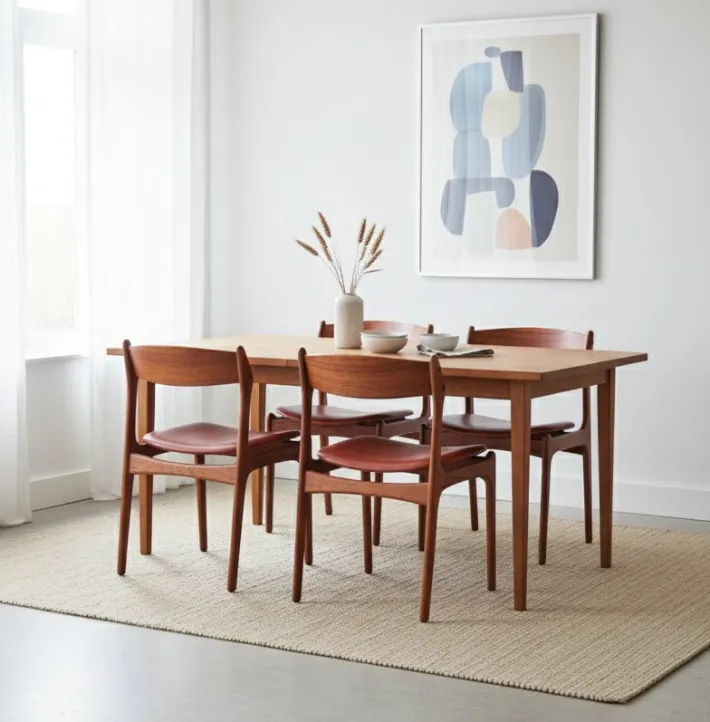 Pamono Vintage Rosewood Dining Chairs by Erik Buch, 1960s, Set of 6 Clearance