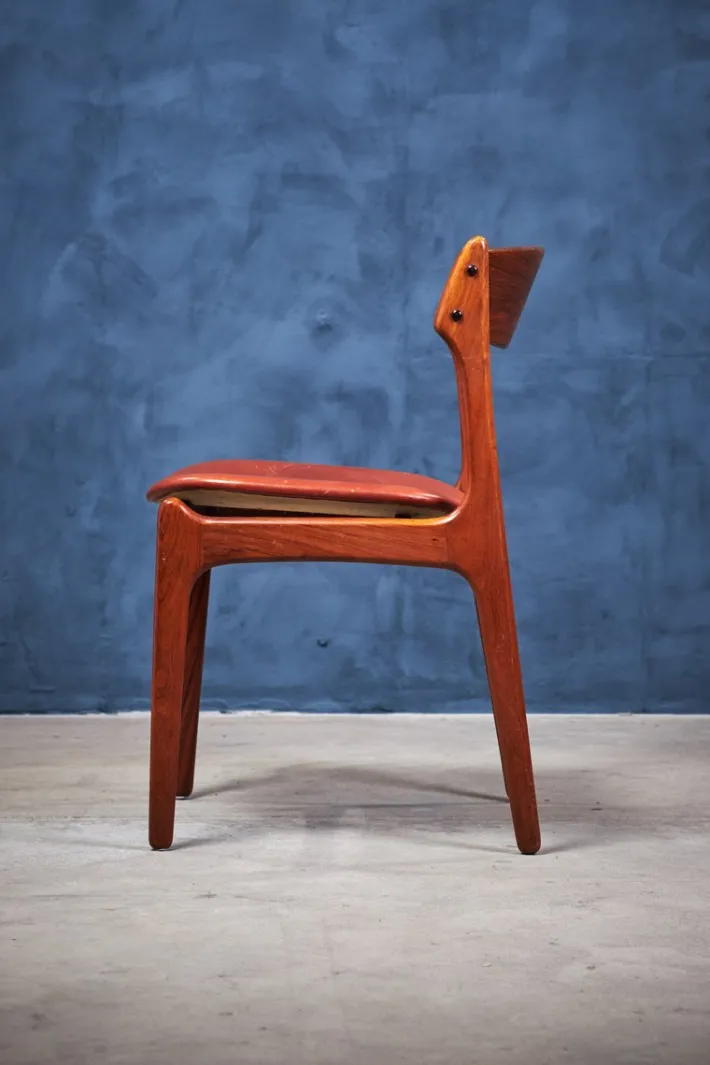 Pamono Vintage Rosewood Dining Chairs by Erik Buch, 1960s, Set of 6 Clearance