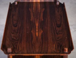 Pamono Vintage Rosewood Serving Bar Cart by Poul Hundevad, 1960s New
