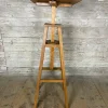 Pamono Vintage Rotating Height-Adjustable Sculpture Stand Outlet