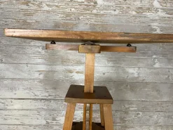 Pamono Vintage Rotating Height-Adjustable Sculpture Stand Outlet