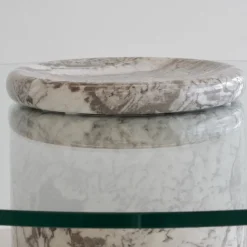 Pamono Vintage Round Dining Table by Angelo Mangiarotti for Sorgente Dei Mobili, 1975 Discount