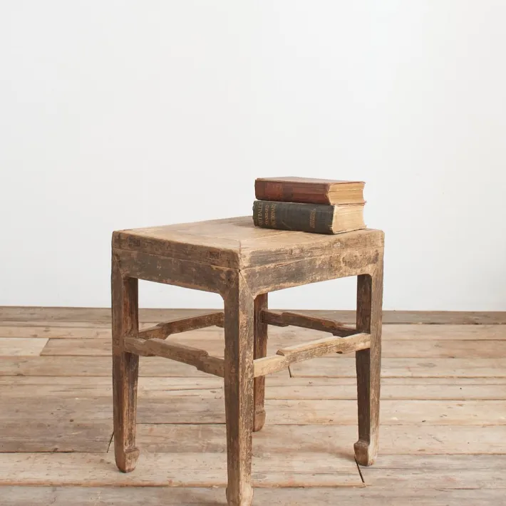 Pamono Vintage Rustic Bedside Table, 1920s Best
