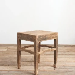 Pamono Vintage Rustic Bedside Table, 1920s Best