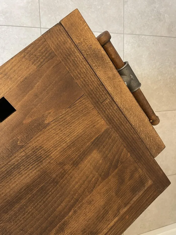 Pamono Vintage Rustic Planing Workbench Outlet