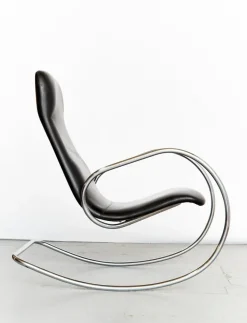 Pamono Vintage S826 Cantilever Rocking Chair in Chrome by Ulrich Böhme for Thonet, 1970s Discount