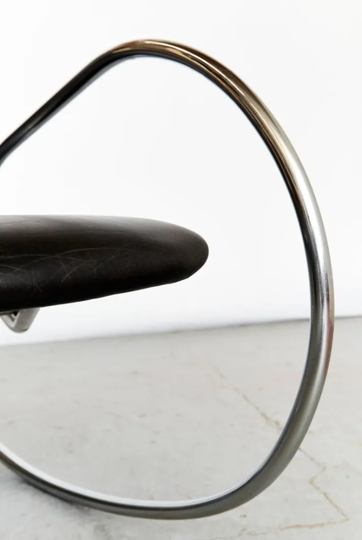 Pamono Vintage S826 Cantilever Rocking Chair in Chrome by Ulrich Böhme for Thonet, 1970s Discount