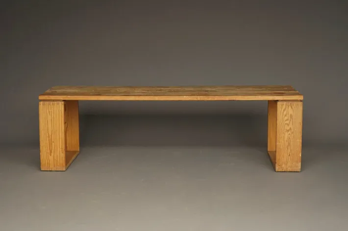 Pamono Vintage Scandinavian Pine Bench, 1960s Outlet