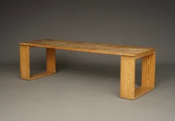 Pamono Vintage Scandinavian Pine Bench, 1960s Outlet