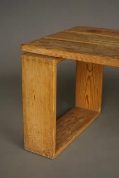 Pamono Vintage Scandinavian Pine Bench, 1960s Outlet