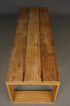 Pamono Vintage Scandinavian Pine Bench, 1960s Outlet