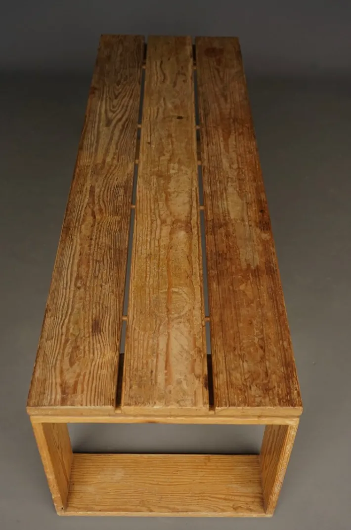 Pamono Vintage Scandinavian Pine Bench, 1960s Outlet