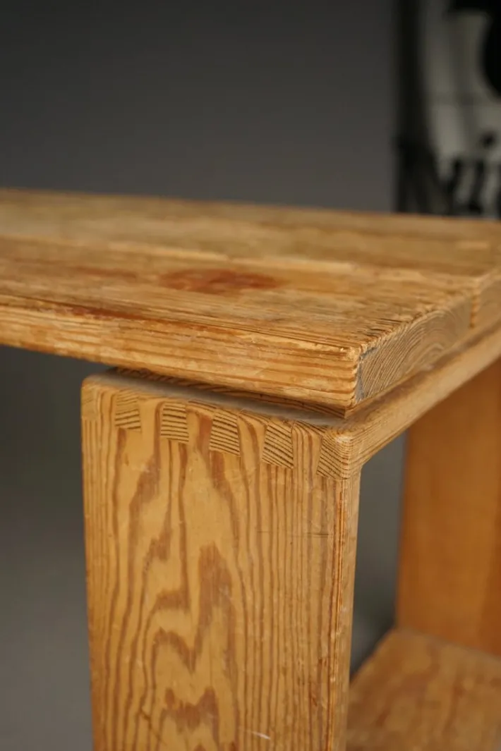 Pamono Vintage Scandinavian Pine Bench, 1960s Outlet