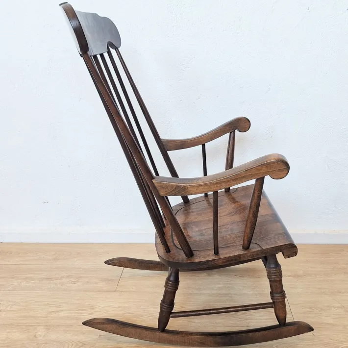 Pamono Vintage Scandinavian Rocking Chair, 1970s Hot