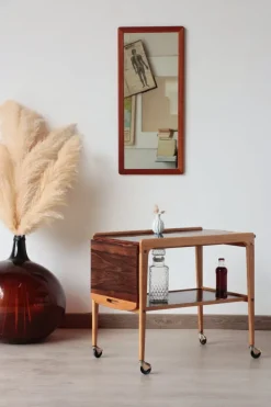Pamono Vintage Scandinavian Rosewood Serving Trolley by Yngve Ekström, 1960s Best