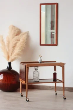 Pamono Vintage Scandinavian Rosewood Serving Trolley by Yngve Ekström, 1960s Best