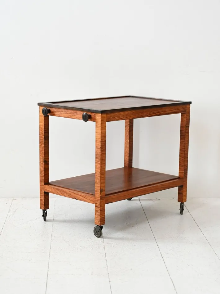 Pamono Vintage Scandinavian Rosewood Trolley, 1930s Online