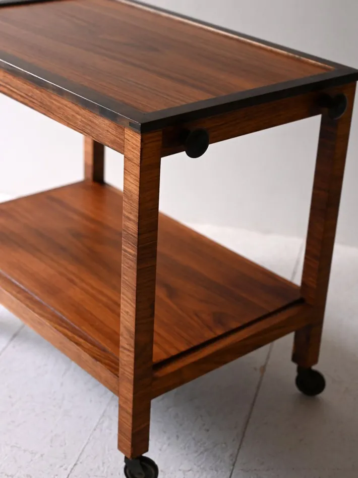 Pamono Vintage Scandinavian Rosewood Trolley, 1930s Online