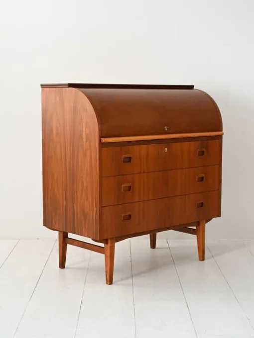 Pamono Vintage Scandinavian Secretaire in Teak, 1950s Online