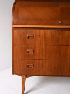 Pamono Vintage Scandinavian Secretaire in Teak, 1950s Online