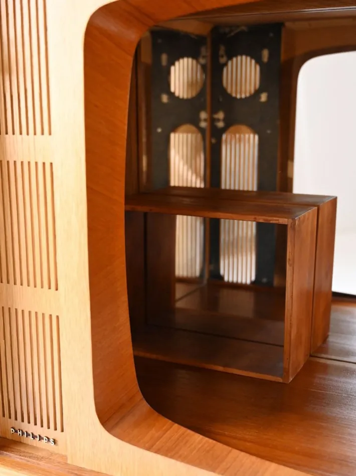 Pamono Vintage Scandinavian Teak Bar Cabinet, 1950s Discount