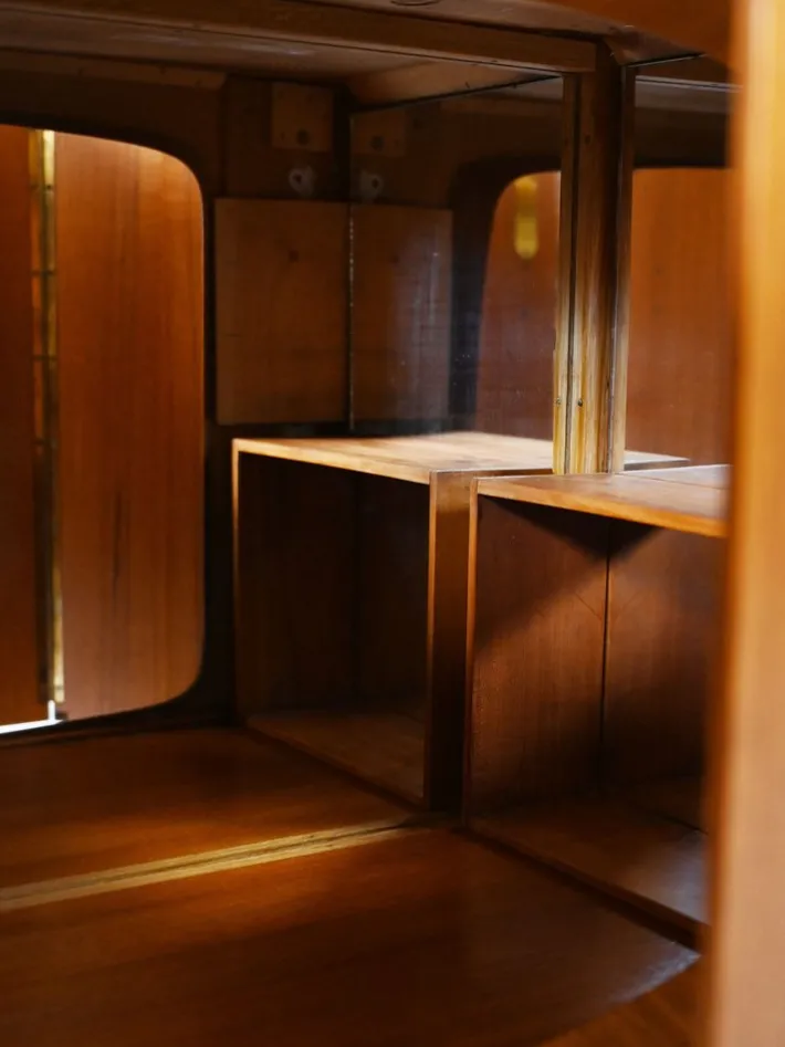 Pamono Vintage Scandinavian Teak Bar Cabinet, 1950s Discount