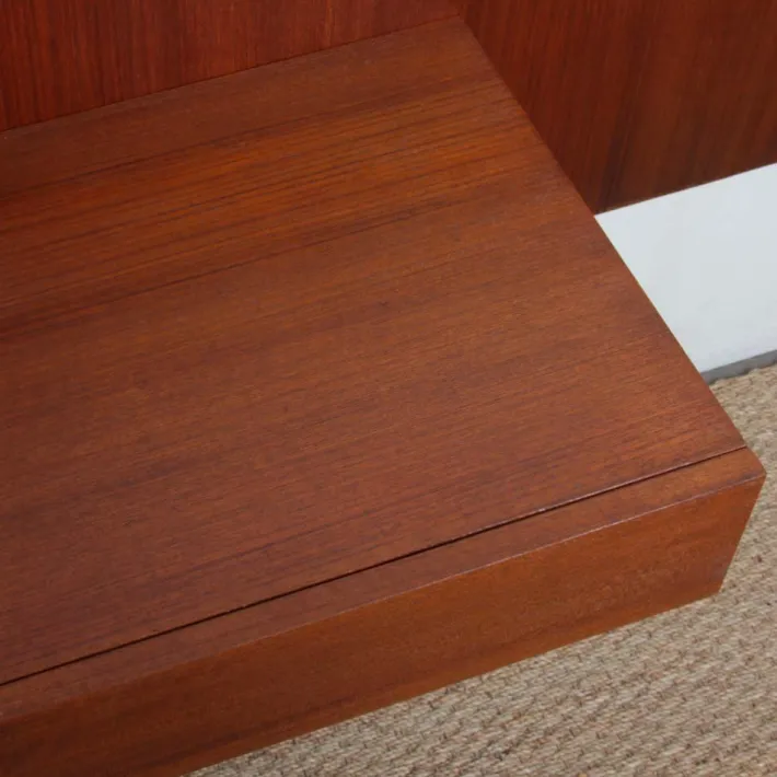 Pamono Vintage Scandinavian Teak Headboad, 1960s Best