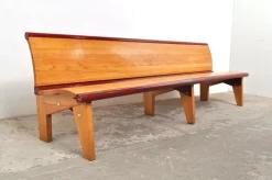 Pamono Vintage School Bench, 1950s Clearance