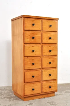 Pamono Vintage School Chest of Drawers, 1950s Outlet