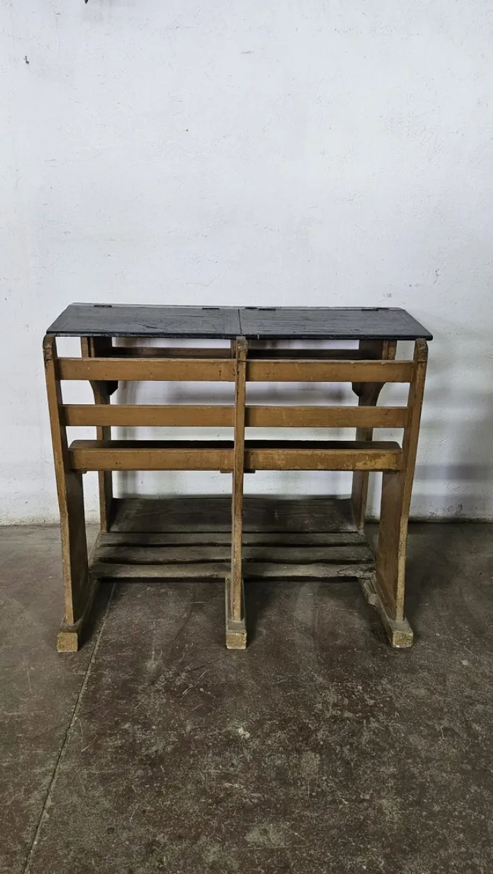 Pamono Vintage School Desk, 1890s Outlet