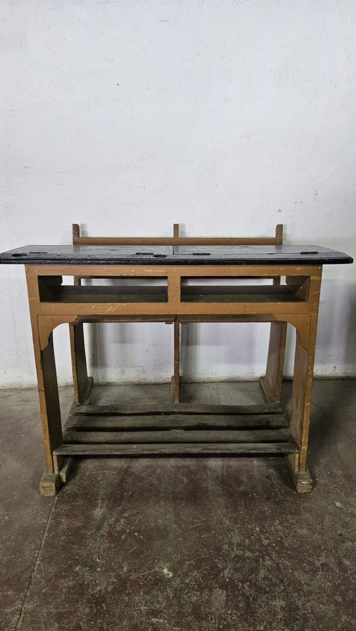 Pamono Vintage School Desk, 1890s Outlet