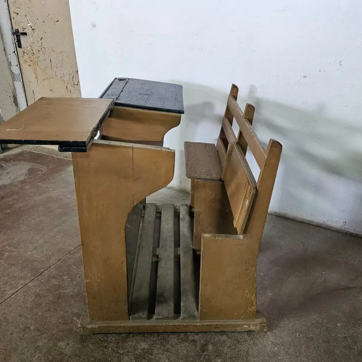 Pamono Vintage School Desk, 1890s Outlet
