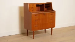 Pamono Vintage Secretaire in Teak Hot