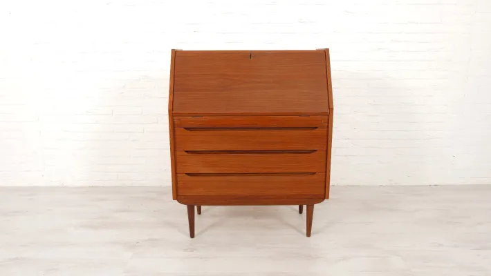 Pamono Vintage Secretaire in Teak