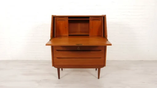 Pamono Vintage Secretaire in Teak