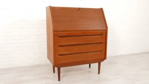 Pamono Vintage Secretaire in Teak