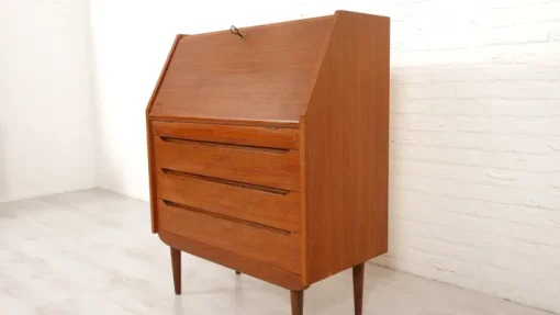Pamono Vintage Secretaire in Teak