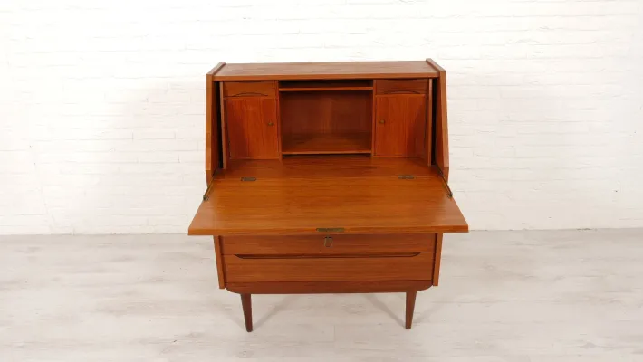 Pamono Vintage Secretaire in Teak