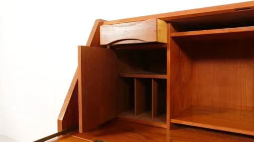 Pamono Vintage Secretaire in Teak
