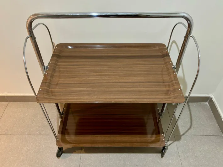 Pamono Vintage Service Cart from Bremshey & Co, 1959 Best