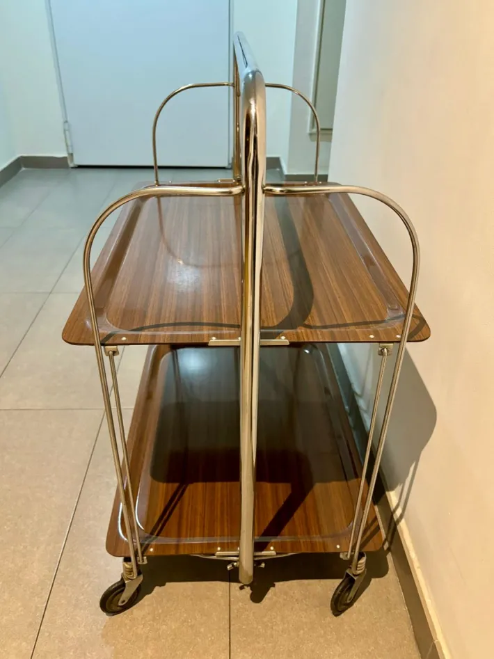 Pamono Vintage Service Cart from Bremshey & Co, 1959 Best
