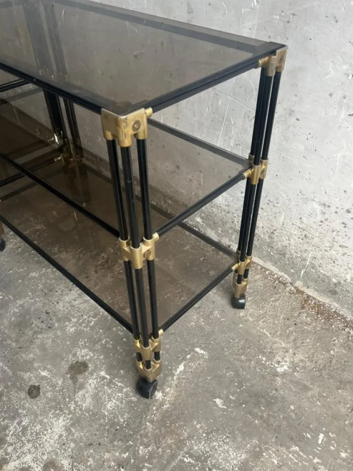 Pamono Vintage Serving Bar Cart, 1980s Sale