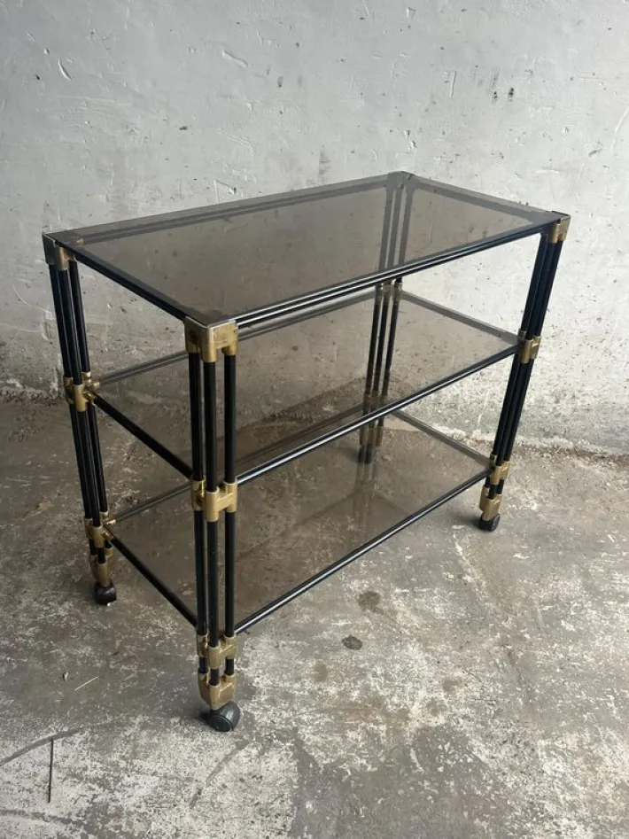 Pamono Vintage Serving Bar Cart, 1980s Sale