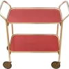 Pamono Vintage Serving Bar Cart, 1950s New