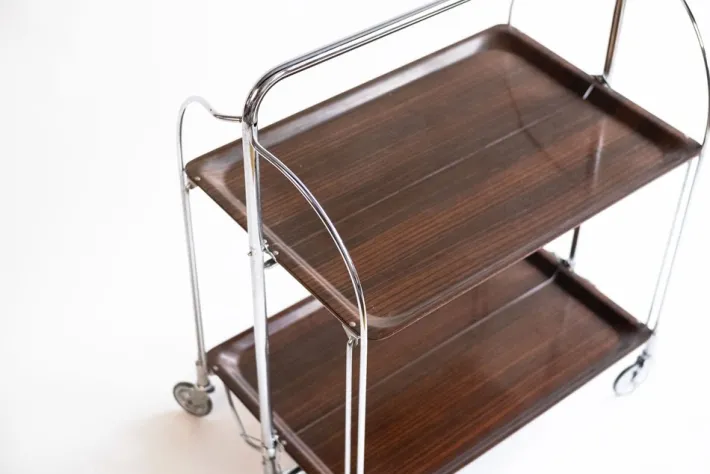 Pamono Vintage Serving Cart, 1970s Discount
