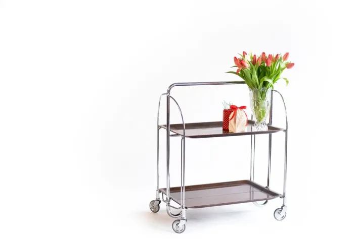 Pamono Vintage Serving Cart, 1970s Discount