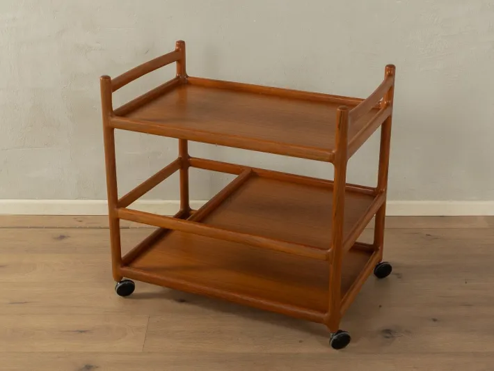 Pamono Vintage Serving Trolley by Johannes Andersen for CFC Silkeborg, 1960s Hot