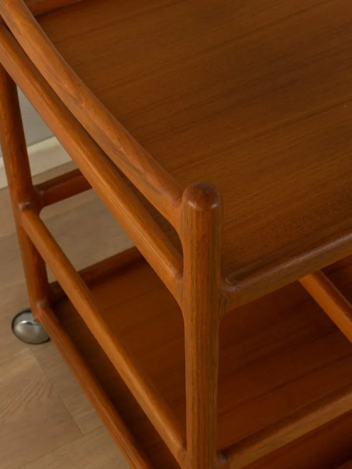 Pamono Vintage Serving Trolley by Johannes Andersen for CFC Silkeborg, 1960s Hot