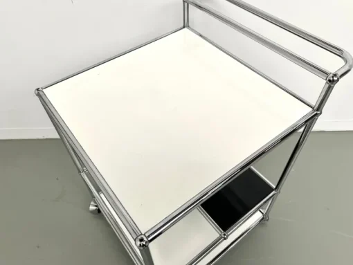 Pamono Vintage Serving Trolley from USM Haller, 1980 Outlet