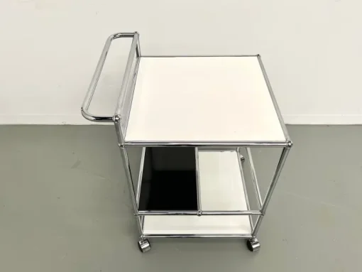 Pamono Vintage Serving Trolley from USM Haller, 1980 Outlet